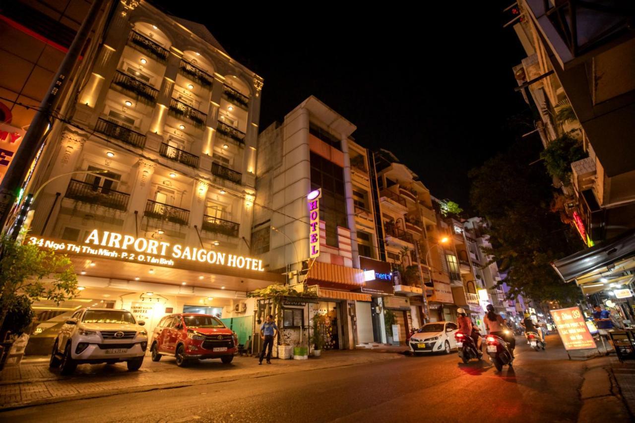 Airport Saigon Hotel - Gan Am Thuc Dem Cho Pham Van Hai Ho Chi Minh-Byen Eksteriør billede